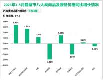 2024年1-5月鹤壁市规模以上工业增加值同比增长10.8%，居河南省第3位