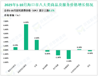2025年1-10月海口市固定资产投资同比下降25.2%