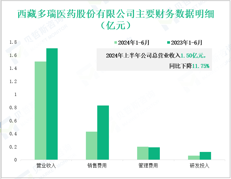 西藏多瑞医药股份有限公司主要财务数据明细(亿元)