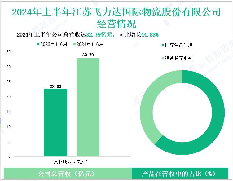 2024年上半年江苏飞力达国际物流股份有限公司经营情况
