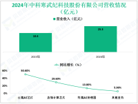 寒武纪深耕于人工智能计算领域，其2024年营收为25.3亿元