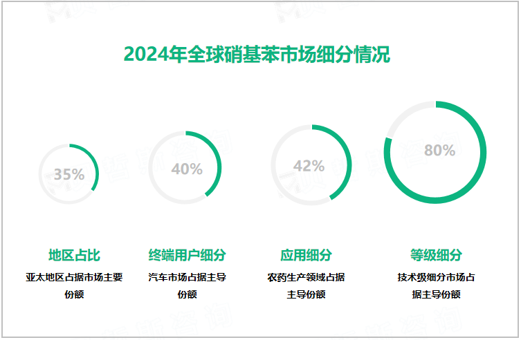 2024年全球硝基苯市场细分情况