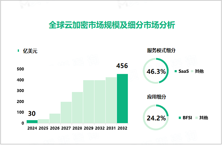 全球云加密市场规模及细分市场分析