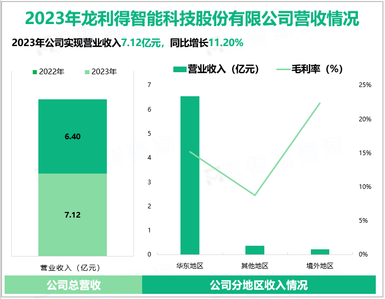 2023年龙利得智能科技股份有限公司营收情况