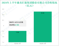 德龙汇能深耕燃气与新能源双轮驱动，其营收在2024年上半年为8.51亿元
