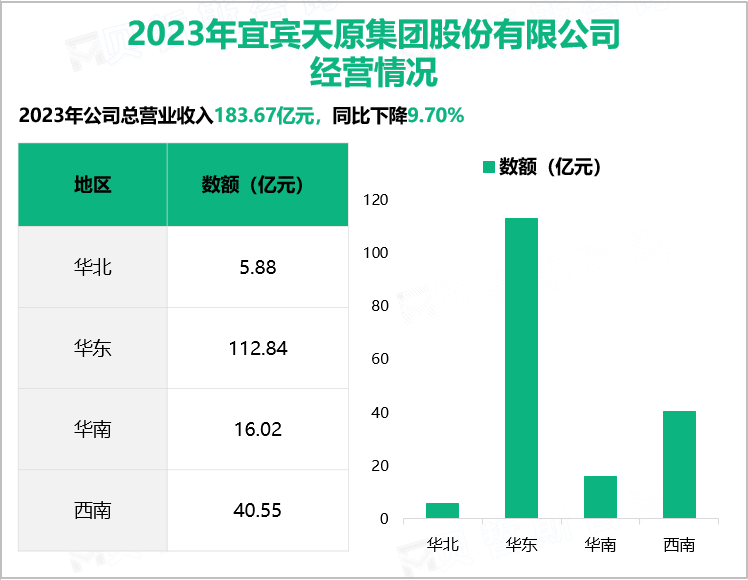 2023年宜宾天原集团股份有限公司经营情况