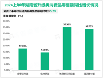 2024上半年湖南省地区生产总值2.45万亿元、同比增长4.5%