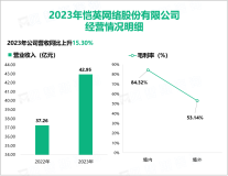 恺英网络打造了众多传奇类精品爆款游戏产品，其总体营收在2023年为42.95亿元

