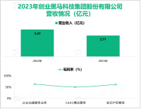 创业黑马致力于为企业加速成长提供多元化企业服务，其营收在2023年为2.71亿元