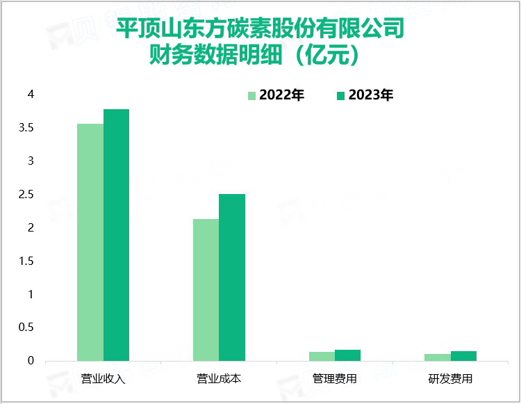 平顶山东方碳素股份有限公司财务数据明细（亿元）