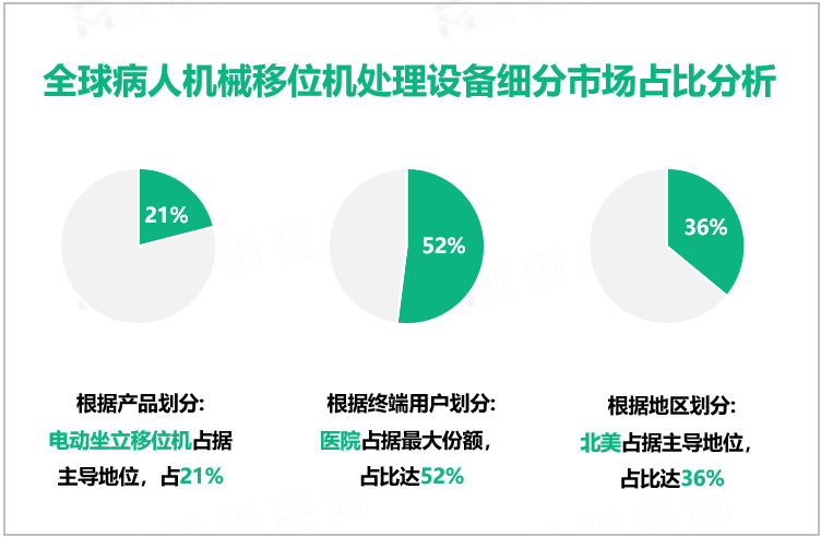 全球病人机械移位机处理设备细分市场占比分析