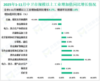 2025年1-11月中卫市规模以上工业增加值同比增长4.2%