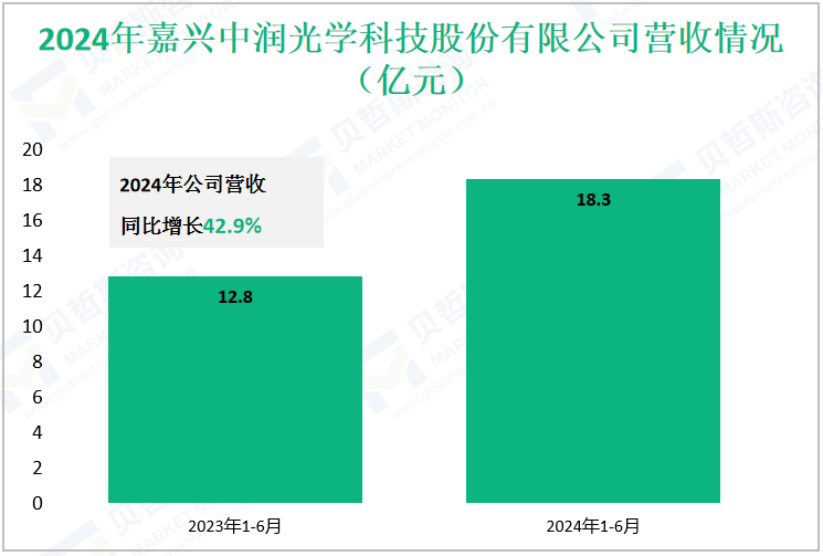 2024年嘉兴中润光学科技股份有限公司营收情况（亿元）
