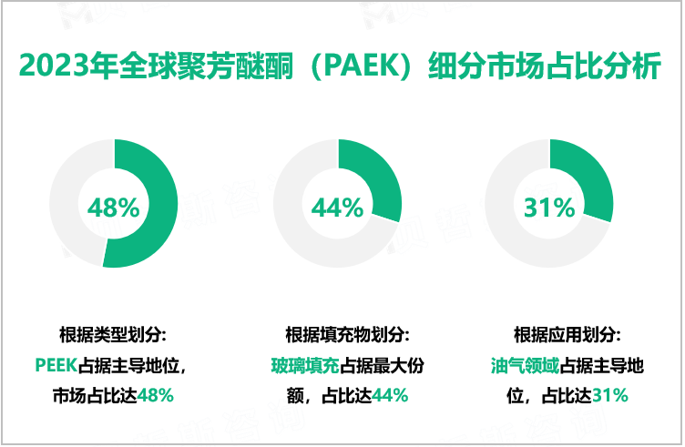 2023年全球聚芳醚酮（PAEK）细分市场占比分析