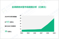 碳纳米管行业发展态势：2029年全球市场规模将达到30亿美元

