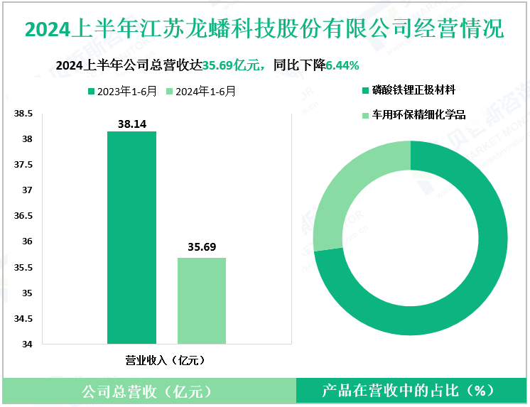 2024上半年江苏龙蟠科技股份有限公司经营情况