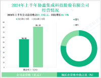 协鑫集成深耕绿色能源系统集成，其营收在2024年上半年为81.13亿元