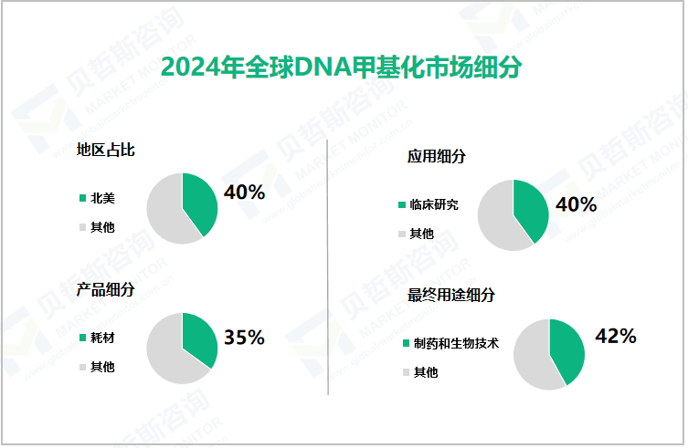 2024年全球DNA甲基化市场细分