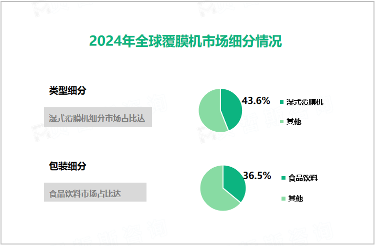 2024年全球覆膜机市场细分情况