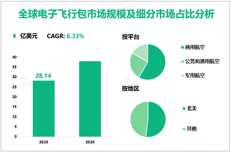 全球电子飞行包市场规模及细分市场占比分析