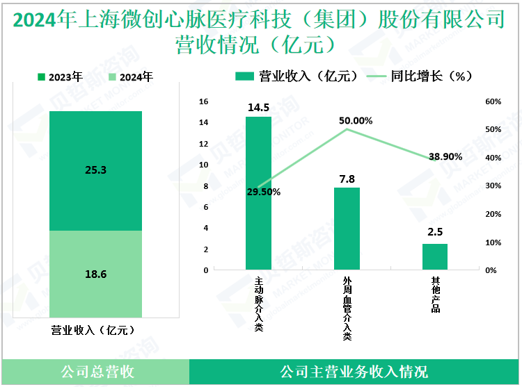 2024年上海微创心脉医疗科技（集团）股份有限公司营收情况（亿元）