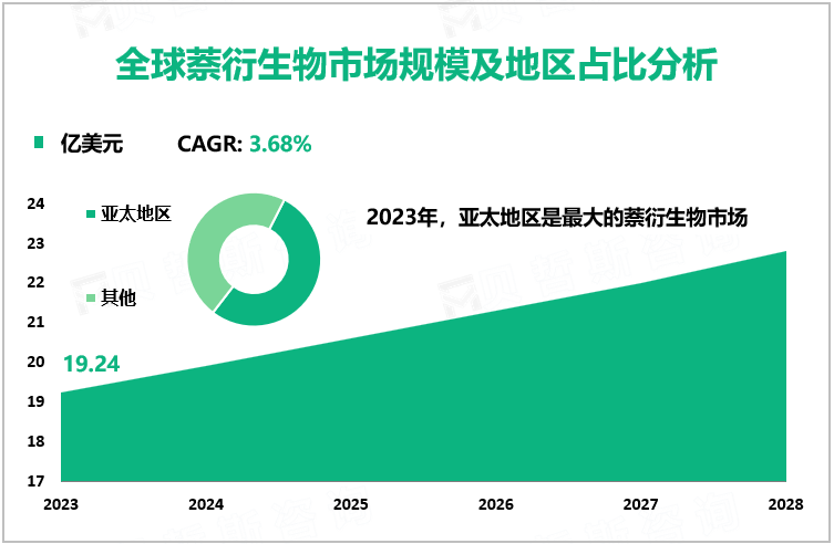 全球萘衍生物市场规模及地区占比分析