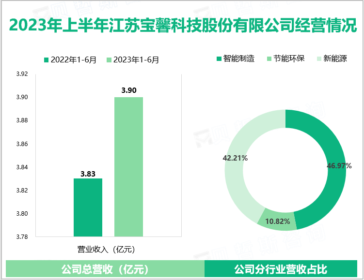 2023年上半年江苏宝馨科技股份有限公司经营情况