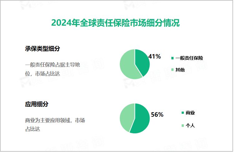 2024年全球责任保险市场细分情况