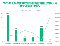 国内率先实现复合膜片月产量超百万片的企业：双星新材2023年上半年总营收达25.62亿元