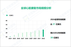 心脏康复行业现状：2024年全球市场规模达21亿美元

