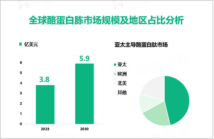 全球酪蛋白胨市场规模及地区占比分析