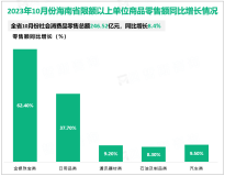 2023年10月份海南省社会消费品零售总额246.52亿元，同比增长8.4%