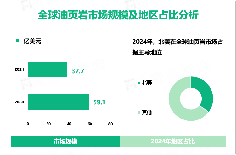 全球油页岩市场规模及地区占比分析