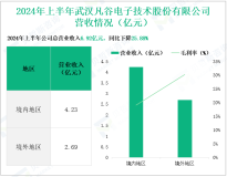 武汉凡谷深耕射频器件行业，其营收在2024年上半年为6.92亿元