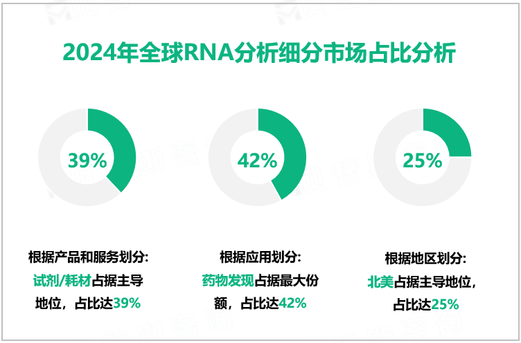 2024年全球RNA分析细分市场占比分析