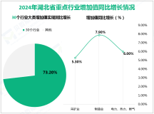 2024年湖北省规模以上工业增加值比上年增长7.7%，增速比上年加快2.1%