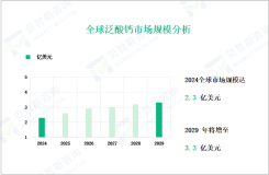 泛酸钙行业发展态势态势：2029年全球市场规模将达到3.3亿美元

