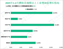 2025年1-2月濮阳市规模以上工业增加值同比增长8.5%