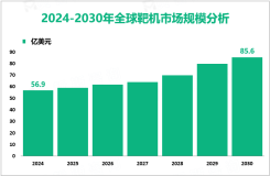 靶机增量市场分析：2024-2030年全球市场规模将增长28.7亿美元