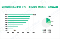 2024年纯化对苯二甲酸（Pta）市场现状：北美市场占比达16%

