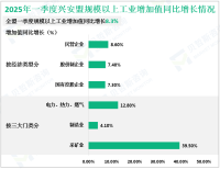 2025年一季度兴安盟规模以上工业增加值同比增长8.3%