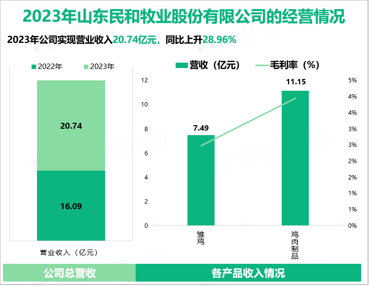 2023年山东民和牧业股份有限公司的经营情况