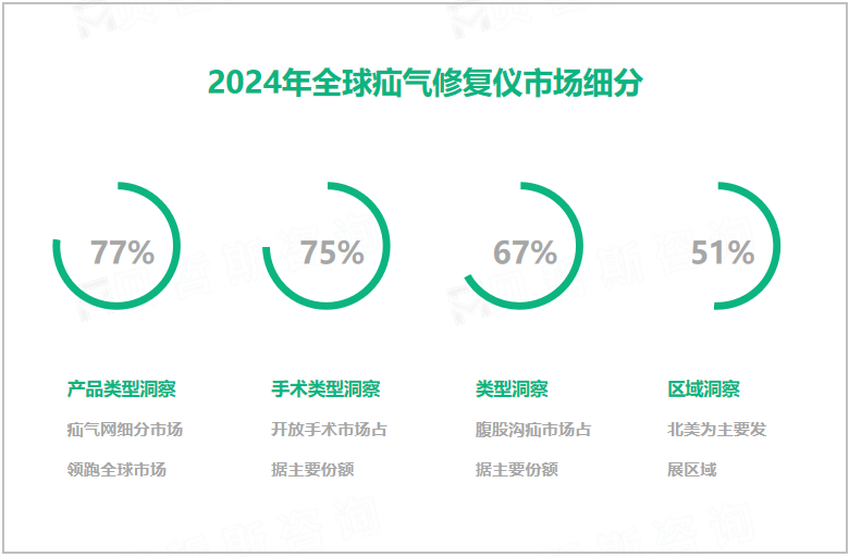 2024年全球疝气修复仪市场细分