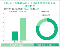 隆扬电子深耕电磁屏蔽材料领域，其营收在2024年上半年达1.30亿元