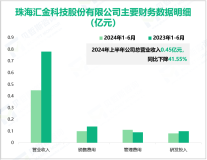 汇金科技深耕金融领域，其营收在2024年上半年为0.45亿元