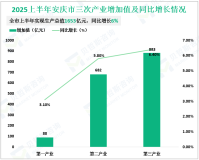 2025上半年安庆市生产总值1653亿元，同比增长6%