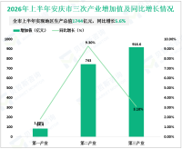 2026年上半年安庆市实现地区生产总值1744亿元，同比增长5.6%