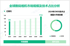 数码相机行业前景：预计到2030年全球市场规模将增至114亿美元