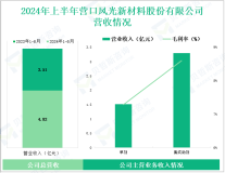 风光股份深耕高分子材料助剂领域，其营收在2024年上半年为4.82亿元