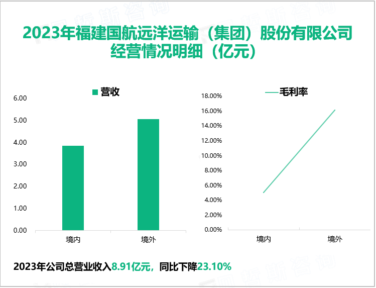 2023年福建国航远洋运输（集团）股份有限公司经营情况明细（亿元）